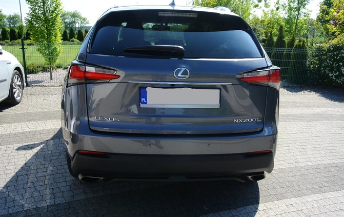 Lexus NX cena 99500 przebieg: 122000, rok produkcji 2016 z Lubin małe 22